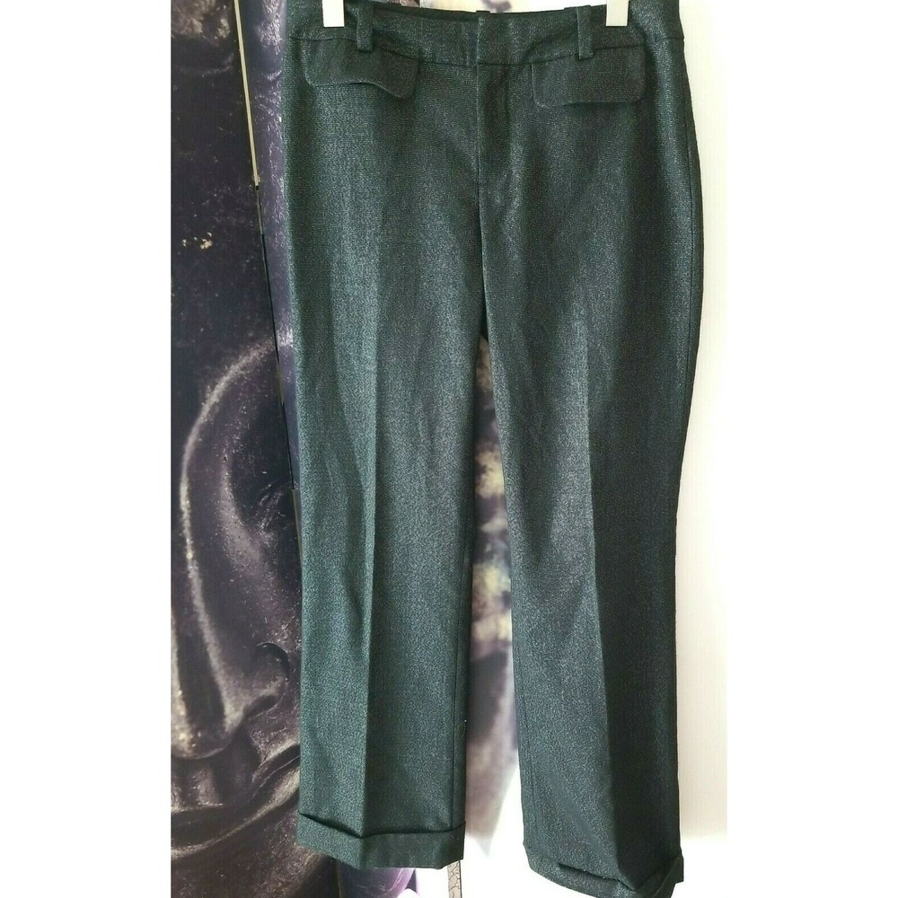 Banana Republic Women's Gray Straight Leg MARTIN FIT Trouser Pants‎ Size 2